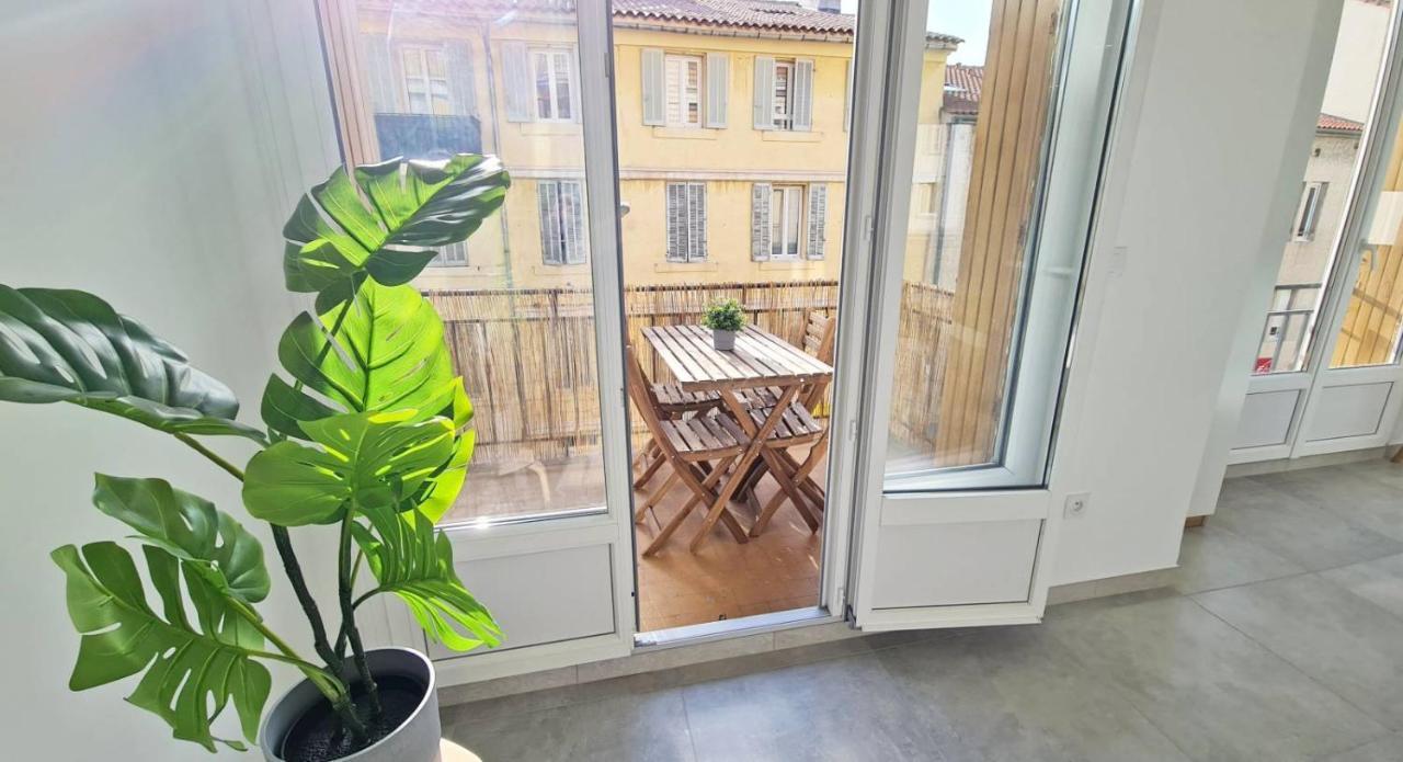 Maxbnb - T2 Balcon 50M2 - Climatise - Ouest - Tolón Exterior foto